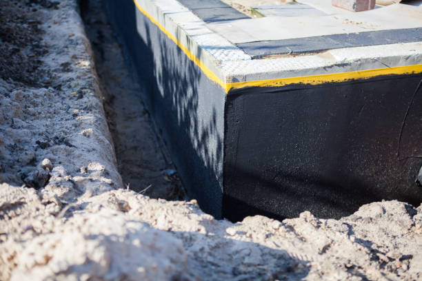 Professional Exterior Waterproofing technician working in Marion, IN